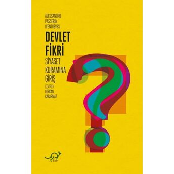 Devlet Fikri Alessandro Passerin D'entrèves