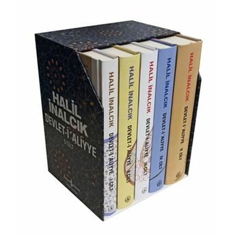 Devlet-I' Aliyye Kutulu Set (5 Kitap Takım Ciltli) Halil Inalcık