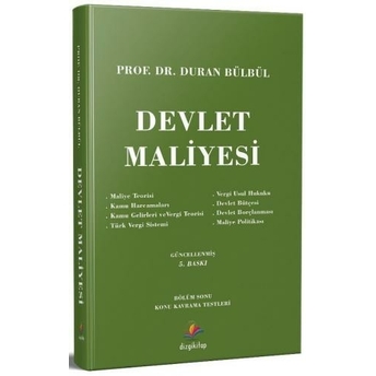 Devlet Maliyesi Duran Bülbül