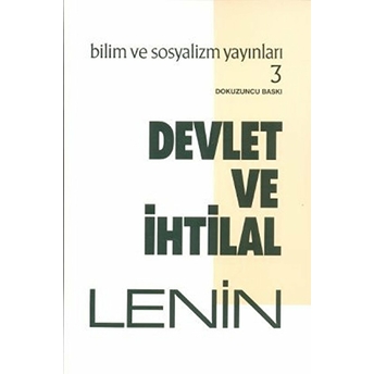 Devlet Ve Ihtilal Vladimir Ilyiç Lenin