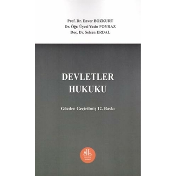 Devletler Hukuku Enver Bozkurt