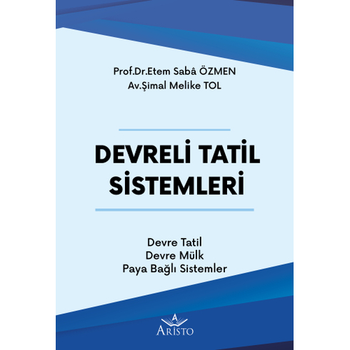 Devreli Tatil Sistemleri Etem Saba Özmen