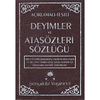 Deyimler Ve Atasözleri Sözlüğü Ciltli Cep Boy Müfit Aksakal