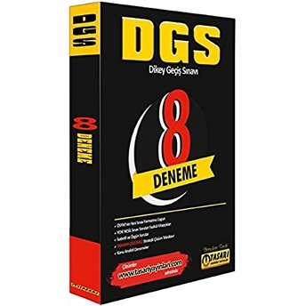 Dgs 8 Fasikül Konu Analizli Çözümlü Deneme 2019 Özgen Bulut