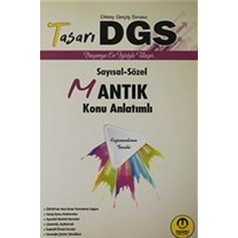 Dgs Sayısal-Sözel Mantık Konu Anlatımlı Kolektif