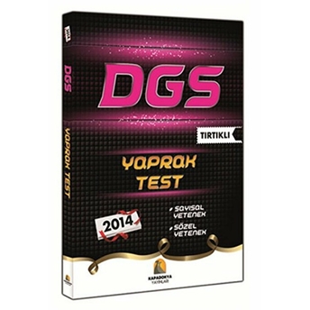 Dgs Tırtıklı Yaprak Test Kolektif