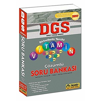 Dgs Vitamin Çözümlü Soru Bankası Kolektif