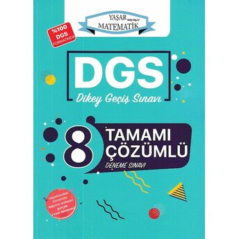 Dgs Yaşar Hocayla Matematik Tamamı Çözümlü Deneme Sınavı (Yeni) Yaşar Yeşilçayır