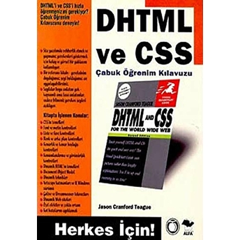 Dhtml Ve Css Çabuk Öğrenim Kılavuzu Jason Cranford Teague