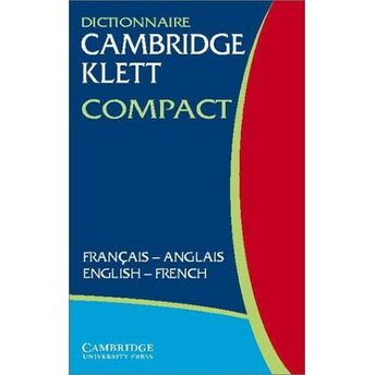 Dictionnaire Cambridge Klett Compact Francais-Anglais/English-French Sh-French With Cdrom