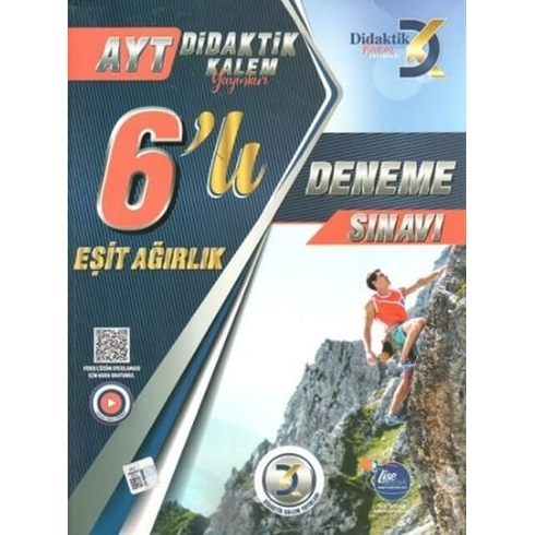 Didaktik Kalem Yayınları Ayt Eşit Ağırlık 6'Lı Deneme Sınavı Komisyon