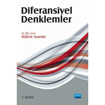 Diferansiyel Denklemler Bülent Ayanlar