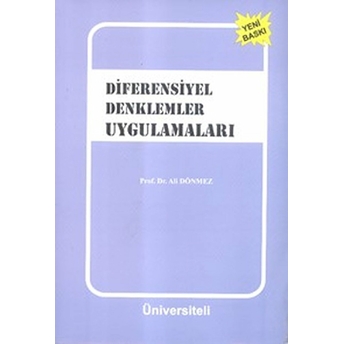 Diferensiyel Denklemler Uygulamaları - Ali Dönmez