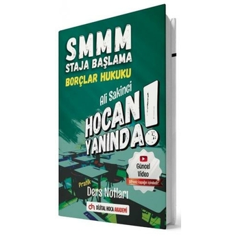 Dijital Hoca 2021 Smmm Staja Başlama Borçlar Hukuku Hocan Yanında Pratik Ders Notları Ali Sakinci