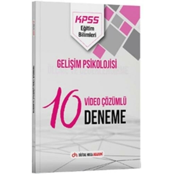 Dijital Hoca Akademi Kpss Eğitim Bilimleri Gelişim Psikolojisi 10 Deneme Çözümlü Komisyon