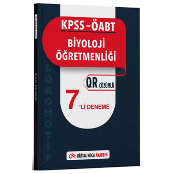 Dijital Hoca Akademi Öabt Biyoloji Öğretmenliği Lokomotif 7 Deneme Qr Çözümlü Komisyon