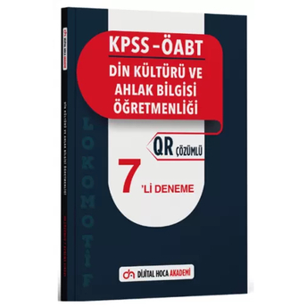 Dijital Hoca Akademi Öabt Din Kültürü Öğretmenliği Lokomotif 7 Deneme Qr Çözümlü Komisyon