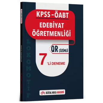 Dijital Hoca Akademi Öabt Türk Dili Ve Edebiyatı Öğretmenliği Lokomotif 7 Deneme Qr Çözümlü Komisyon