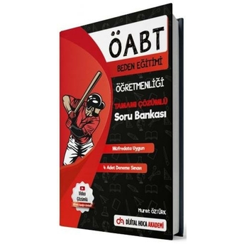 Dijital Hoca Öabt Beden Eğitimi Öğretmenliği Soru Bankası Video Çözümlü Murat Öztürk