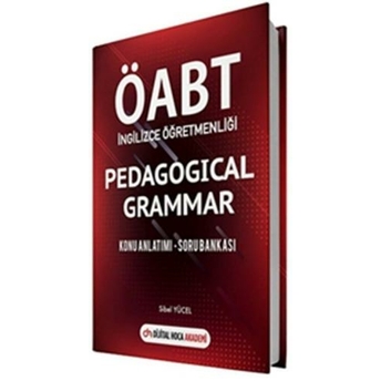 Dijital Hoca Öabt Ingilizce Öğretmenliği Pedagogical Grammer Konu Anlatımı Soru Bankası Sibel Yücel