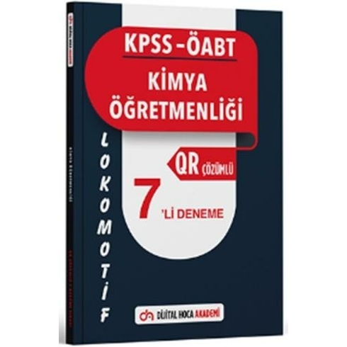 Dijital Hoca Öabt Kimya Öğretmenliği Lokomotif Serisi Qr Çözümlü 7 Li Deneme Komisyon