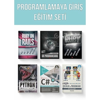 Dikeyeksen Yayın Dağıtım Programlamaya Giriş Eğitim Seti (6Kitap) -  Murat Özalp