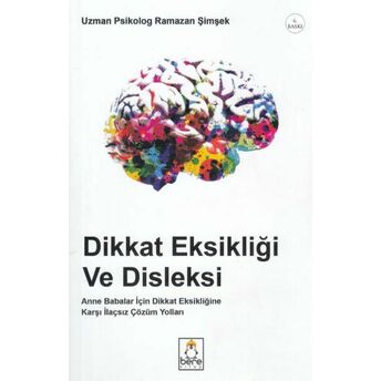 Dikkat Eksikliği Ve Disleksi Ramazan Şimşek