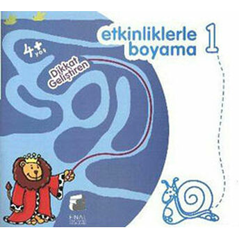 Dikkat Geliştiren Etkinliklerle Boyama 1 Kolektif