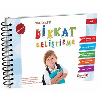 Dikkat Geliştirme 4 Yaş Kitabı Oğuz Saygın