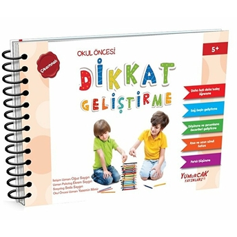 Dikkat Geliştirme 5 Yaş Kitabı Oğuz Saygın