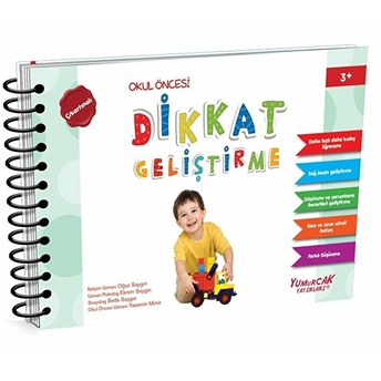 Dikkat Geliştirme Kitabı 3 Yaş Oğuz Saygın