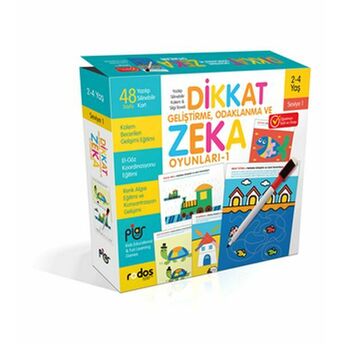 Dikkat Geliştirme, Odaklanma Ve Zeka Oyunları -Seviye 1