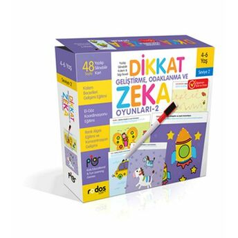 Dikkat Geliştirme, Odaklanma Ve Zeka Oyunları -Seviye 2