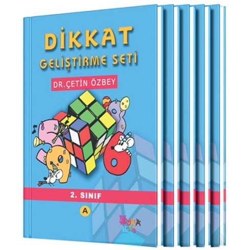 Dikkat Geliştirme Seti 2. Sınıf (5 Kitap) Kolektif