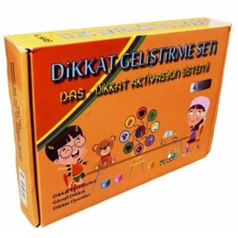 Dikkat Geliştirme Seti 4 Yaş (3 Kitap) Çetin Özbey