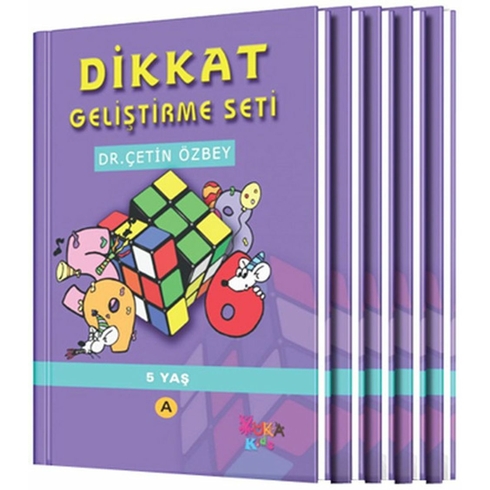 Dikkat Geliştirme Seti 5 Yaş Kolektif