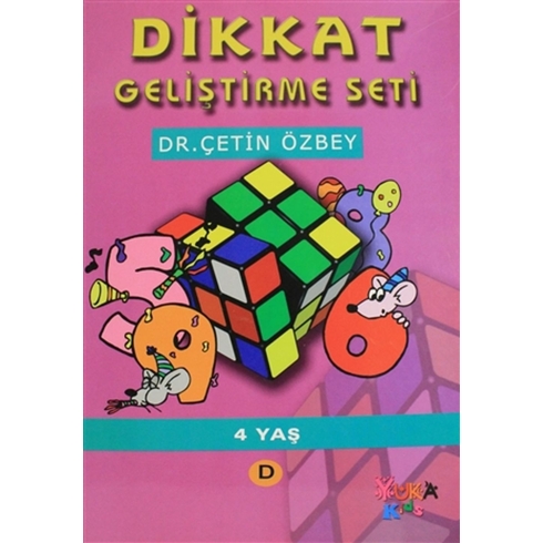 Dikkat Geliştirme Seti D (4 Yaş) Çetin Özbey