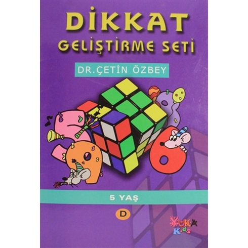 Dikkat Geliştirme Seti D (5 Yaş) Çetin Özbey