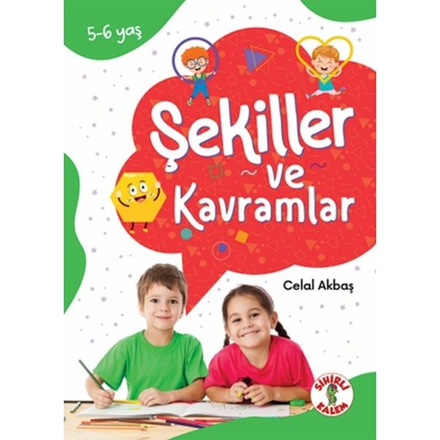 Dikkat Odaklı Etkinlik Kitabı Şekiller Ve Kavramlar 5-6 Yaş Celal Akbaş