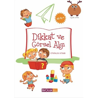 Dikkat Ve Görsel Algı Etkinlik Kitabı (48 Ay) Elif Alkan