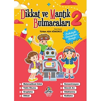 Dikkat Ve Mantık Bulmacaları 2 Türkan Ada Kömürcü