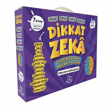 Dikkat - Zeka Ana Sınıfı Seti - 6 Yaş (7 Kitap) Mehmet Türkdoğan, Savaş Özdemir