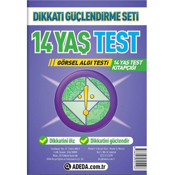 Dikkati Güçlendirme Seti 14 Yaş Yaprak Test Osman Abalı