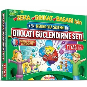 Dikkati Güçlendirme Seti - 5. Sınıf - 11 Yaş-Neuro Via Osman Abalı