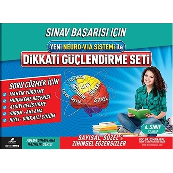 Dikkati Güçlendirme Seti 6. Sınıf 12 Yaş Oşman Abalı