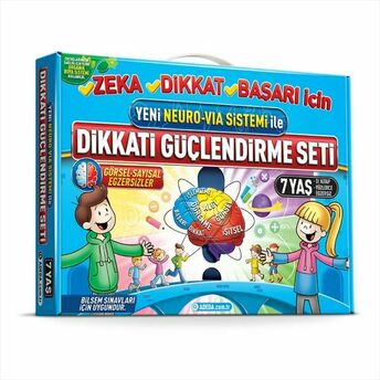 Dikkati Güçlendirme Seti 7 Yaş Osman Abalı