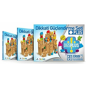 Dikkati Güçlendirme Seti Plus 3 Yaş (3 Kitap) Osman Abalı