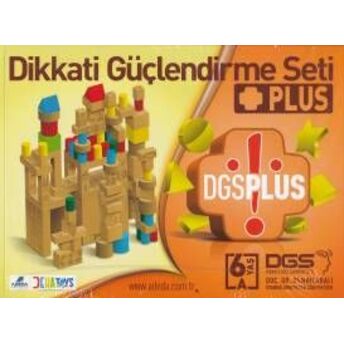 Dikkati Güçlendirme Seti Plus 6 Yaş (3 Kitap) Osman Abalı