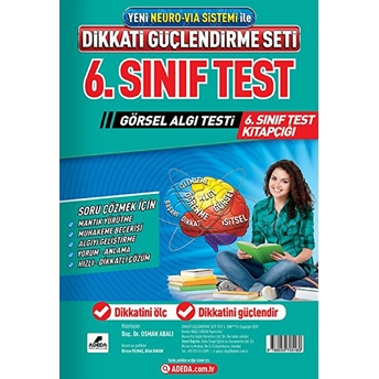 Dikkati Güçlendirme Seti Yaprak Test 12 Yaş Osman Abalı