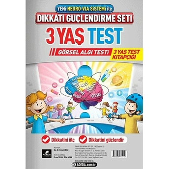 Dikkati Güçlendirme Seti Yaprak Test 3 Yaş Osman Abalı